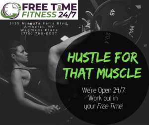 Hustle For Muscle FB Post